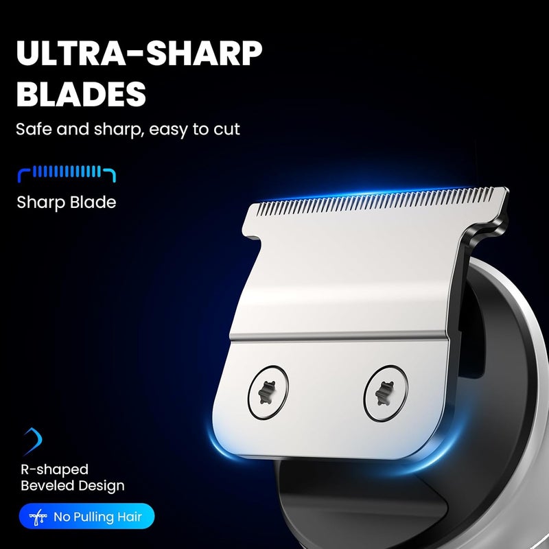 UFREE Beard Trimmer for Men, 7 in 1 Electric Shavers Razor, Cordless Hair Trimmer, Men's Grooming Kit for Body Hair, Nose, Face & Mustache, Birthday Gifts for Men, Husband Father - Image 5